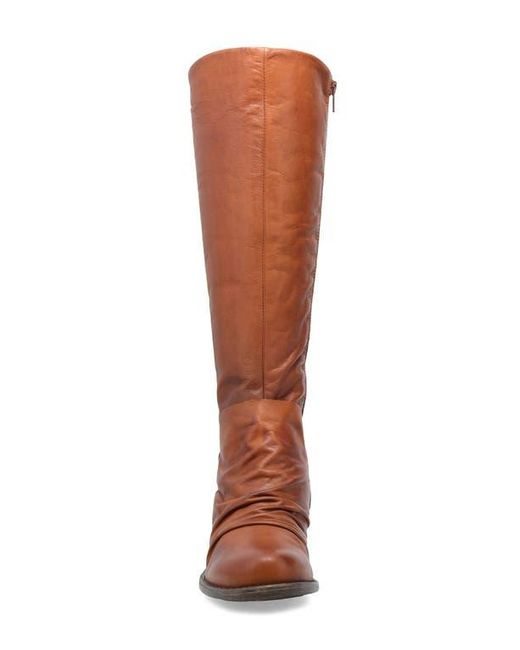Miz Mooz Brown Lisbon Knee High Boot