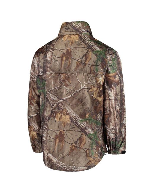 Men's Dunbrooke Realtree Camo Kansas City Chiefs Circle Sportsman  Waterproof Packable Full-Zip Jacket