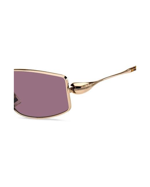 Etro Purple 59Mm Rectangular Sunglasses