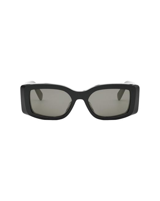 Céline Multicolor Triomphe 53Mm Rectangular Sunglasses