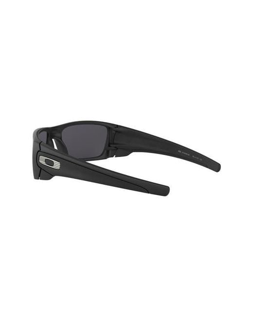 Oakley Gray Fuel Cell 60Mm Rectangular Sunglasses for men