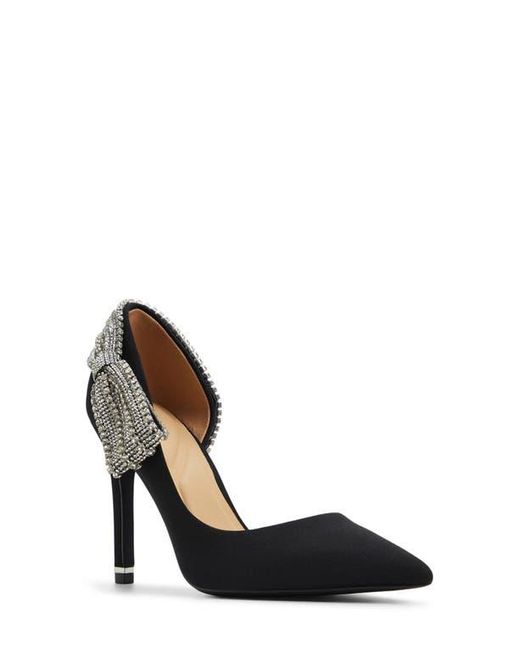 Ted Baker Black Vandi Half D'Orsay Pointed Toe Pump