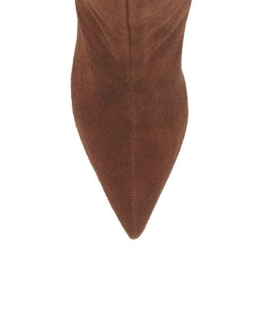 Chocolat Blu Brown Lynette Block Heel Bootie