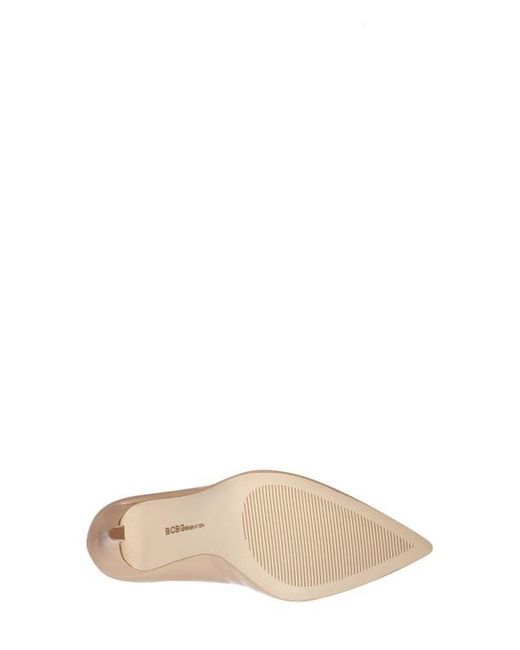 BCBGMAXAZRIA Natural 'Treasure' Pointy Toe Pump