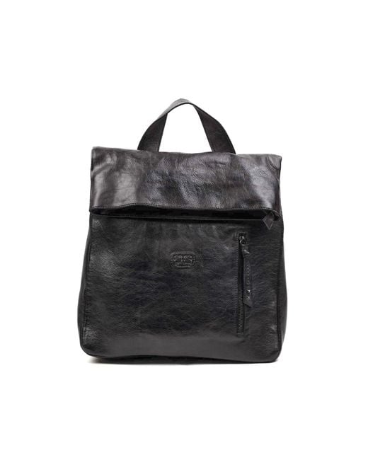 Bed Stu Black Howie Backpack for men