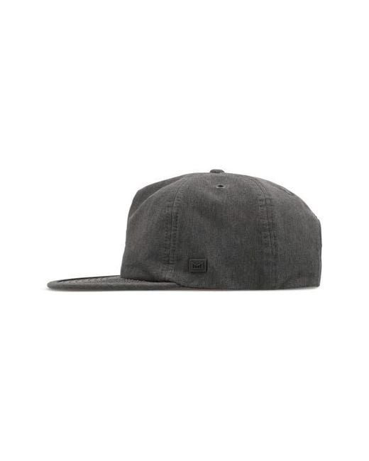 Melin Gray Eagle Hydro 6-Panel Snapback Ball Cap for men