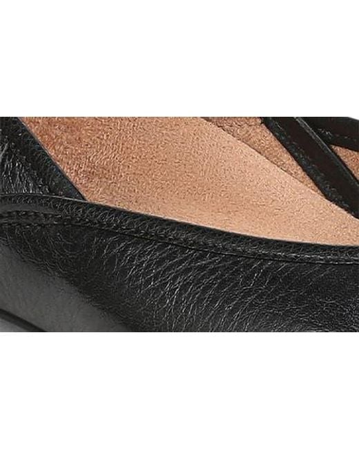 Vionic Black Gracia Flat