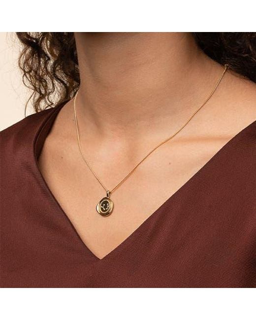 Bearfruit Jewelry Metallic 14K Plated Seal Constellation Necklace 12 Zodiac Signs Holiday Gift Guide