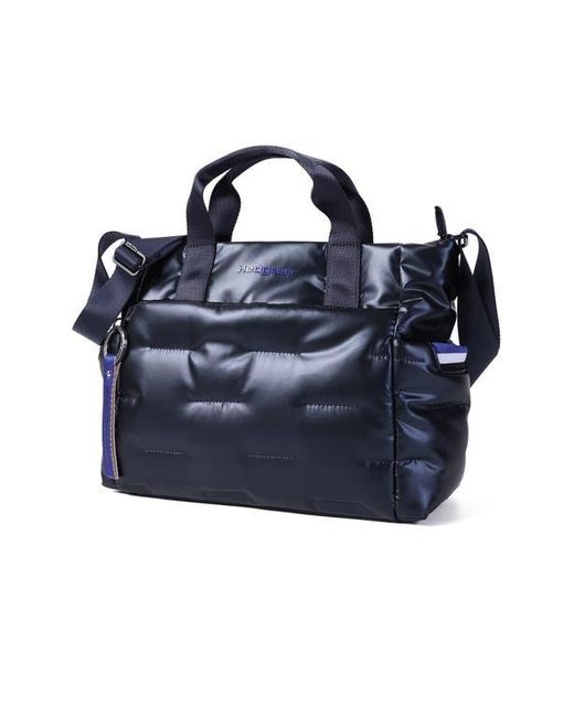 Hedgren Blue Softy Water Repellent Satchel