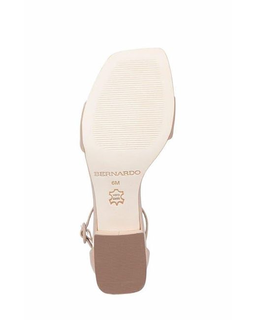 Bernardo Metallic Jalena Ankle Strap Sandal