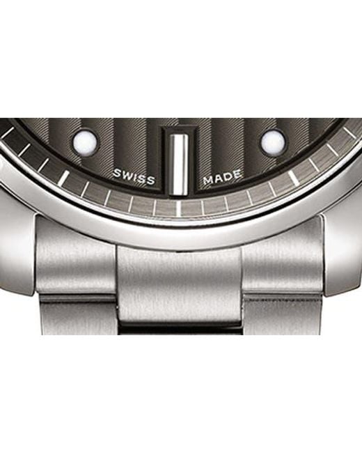 MIDO Gray Multifort Automatic Bracelet Watch, 42Mm for men