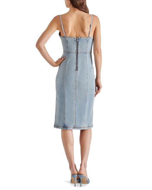 Steve Madden Blue Giselle Denim Dress