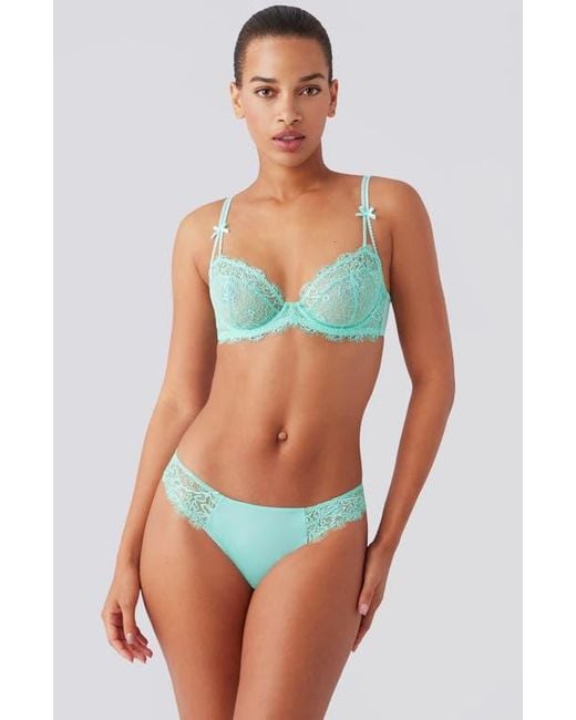 B.tempt'd Blue It's On Underwire Bra