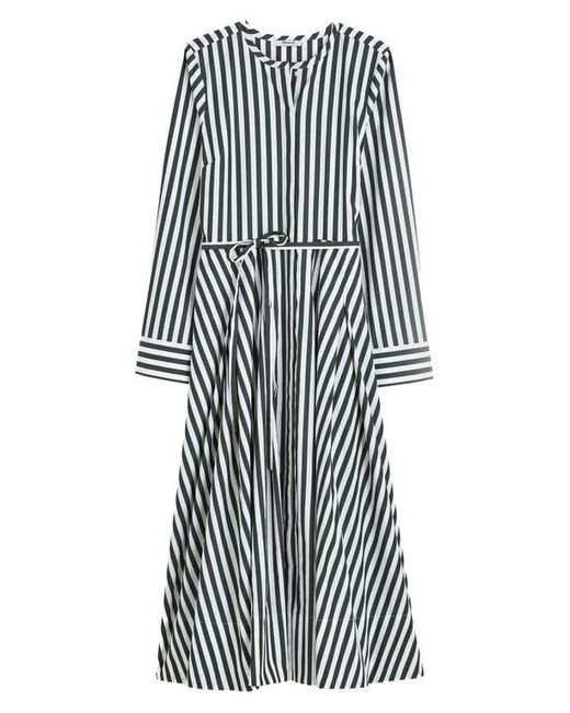 Madewell Janis Stripe Long Sleeve Cotton Poplin Shirtdress in White | Lyst Madewell Janis Stripe Long Sleeve Cotton Poplin Shirtdress in White | Lyst