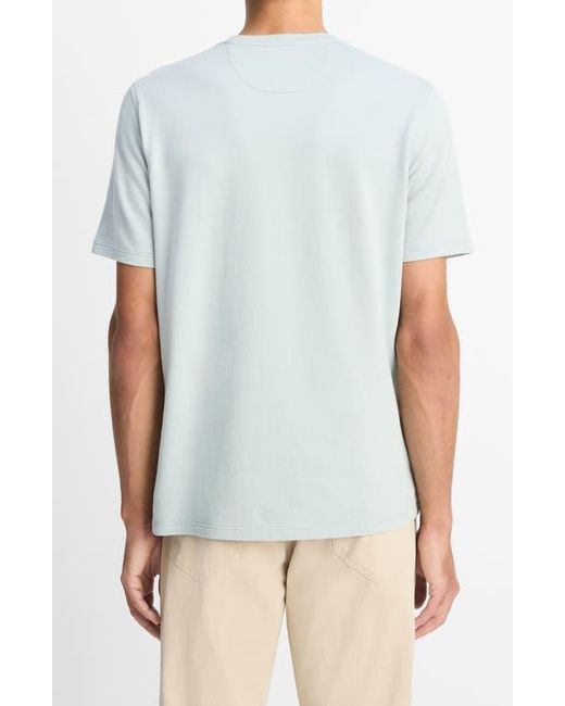 Vince Blue S/S Crew for men