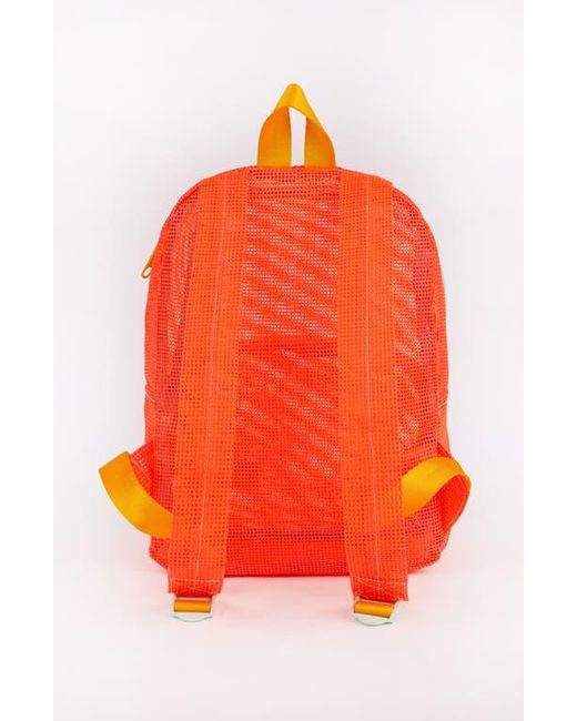 Mokuyobi Orange Mesh Mini Backpack
