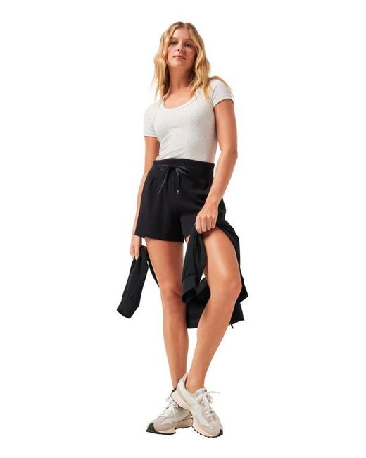 Travis Mathew Black Skyloft Soft Drawstring Shorts