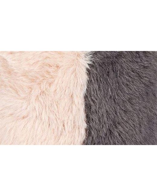 Memoi Natural Colorblock Slipper