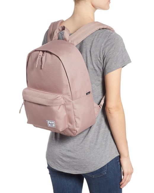 Herschel Supply Co. Classic Mid Volume Backpack in Ash Rose (Pink) Lyst