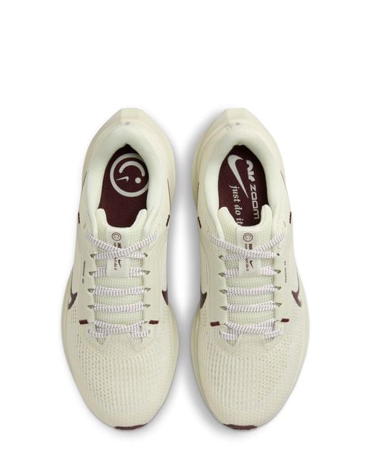 Nike Air Zoom Pegasus 40 Running Shoe in White | Lyst