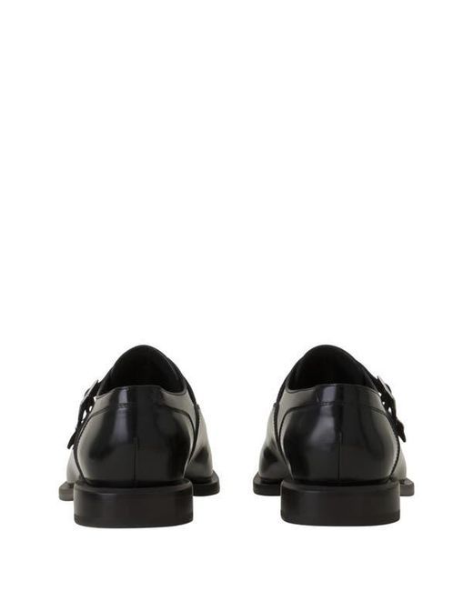 Lanvin Black Monk Shoes for men