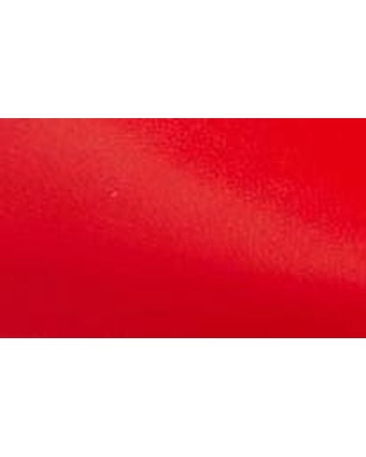Mansur Gavriel Red Pointed Toe Slingback Pump