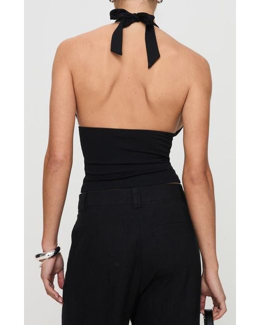 Princess Polly Black Whimsy Halter Top