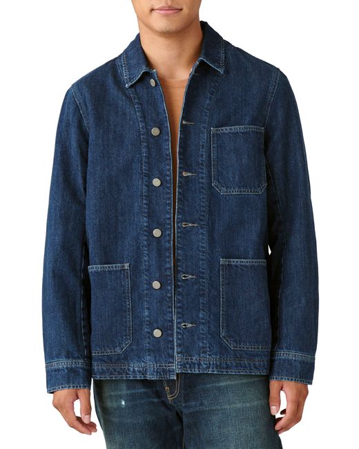 Lucky Brand X Yellowstone Embroidered Denim Chore Jacket in Blue for ...