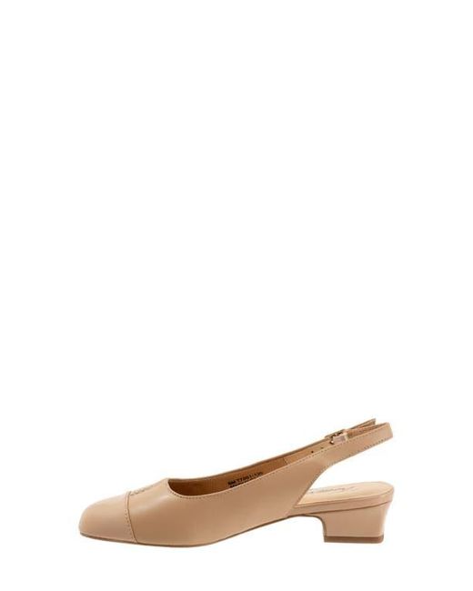 Trotters Natural 'Dea' Slingback
