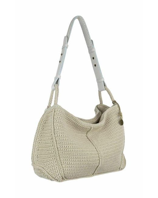 The Sak Gray Los Feliz Hobo Leather Bag