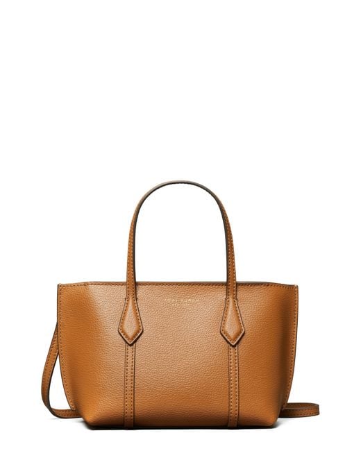 Tory Burch Brown Mini Perry Tote