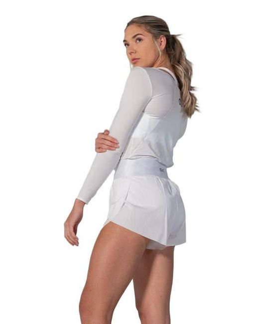 AVI Gray Bounce-It Pickleball Long Sleeve