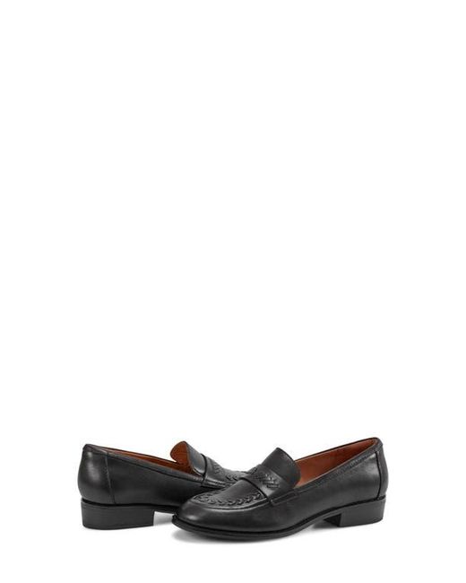 Earth Black Edith Loafer