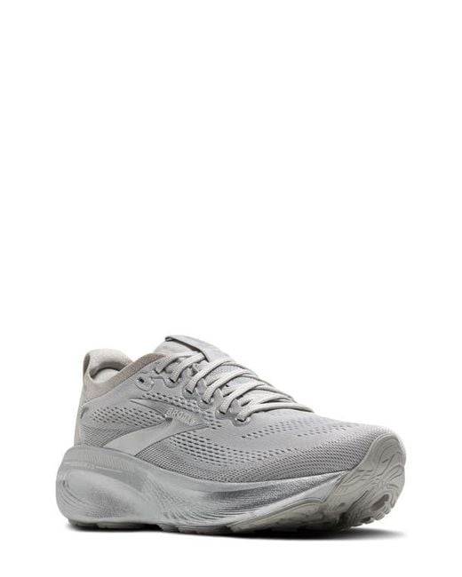 Brooks Gray Adrenaline Gts 25 Running Shoe for men