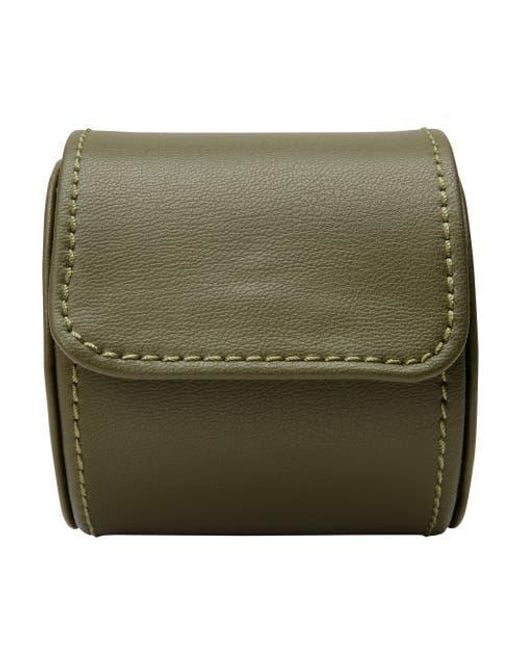 Wolf Green Earth Single Watch Roll for men
