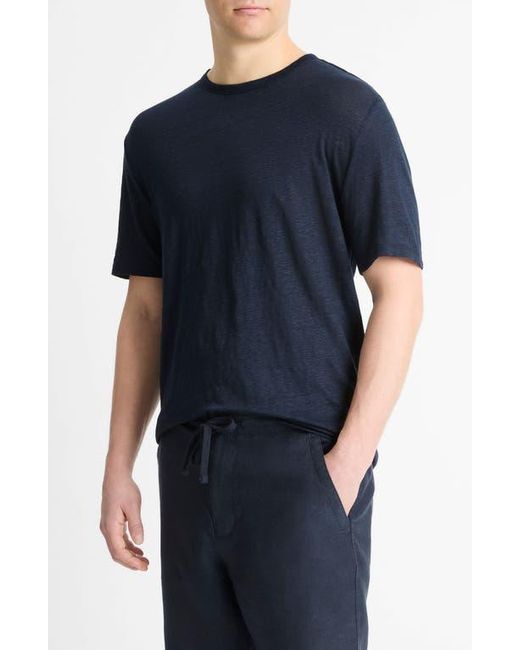 Vince Blue Lightweight Hemp Shorts for men