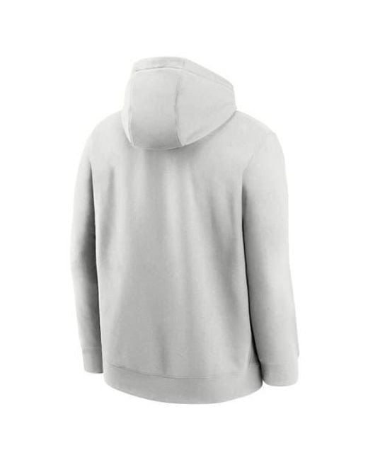 Nike Gray Kansas City Chiefs Edge Pack French Terry Club Pullover Hoodie for men