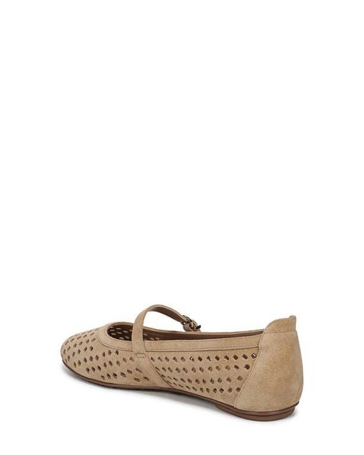 Naturalizer Brown Aria Perforated Mary Jane Flat