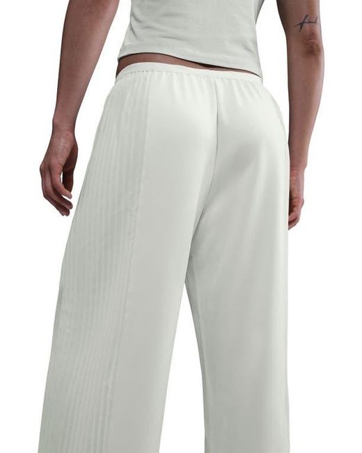 Nike White Pleated Wide Leg Pants
