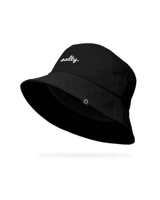 Alix Black Salty Bucket Hat