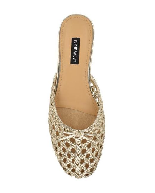【NINE WEST】Lolah ボヘミアン ミュール Amazon.com | Nine West Women's Lolah Flat, Black 001, 5 | Flats