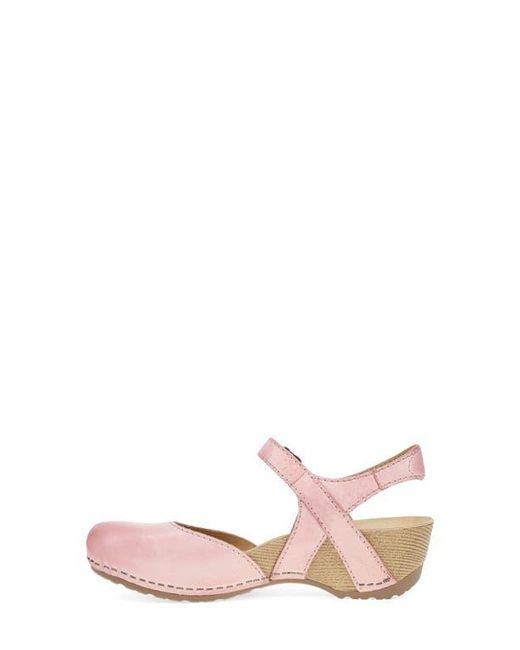 Dansko Pink Tiffani Wedge Pump