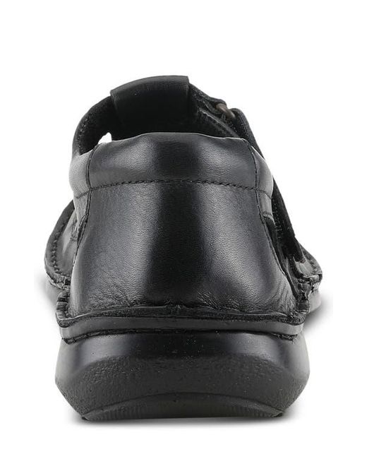 Spring Step Black Sandal for men