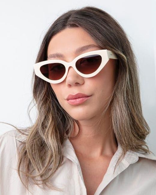 Illesteva Brown Mary Lou Sunglasses