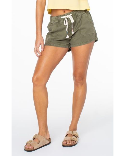 Roxy Green Lil Trooper Drawstring Shorts