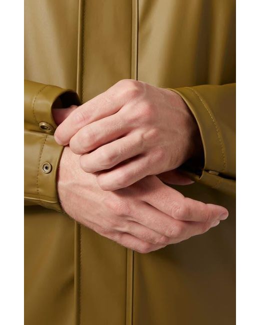 Helly Hansen Brown Moss Waterproof Rain Jacket for men