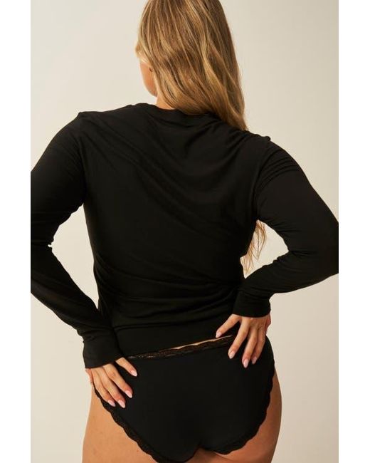 Stripe & Stare Black Underlayer Top