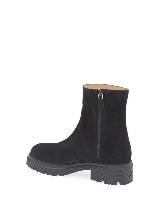 Stuart Weitzman Black Hudson Lite Zip Bootie