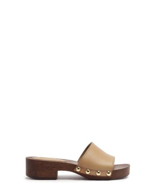 SCHUTZ SHOES Brown Shayla Slide Sandal