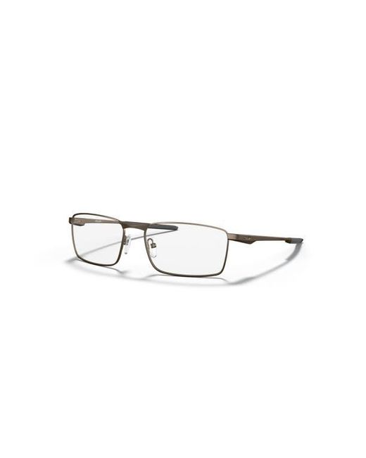 Oakley Metallic 57Mm Rectangle Optical Glasses for men